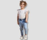 بنطلون جينز بناتي بوي فريند